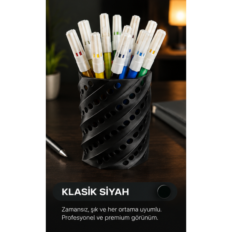 Spiral Kalemlik | Modern Masaüstü Organizer