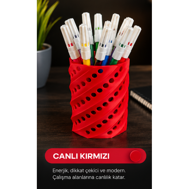 Spiral Kalemlik | Modern Masaüstü Organizer