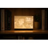 PhotoGlow Frame Gece lambası