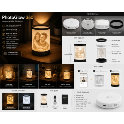 PhotoGlow 360 Gece Lambası