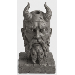 DeskLegends™ Mimir Viking Kalemlik | Dekoratif Masa Organizeri