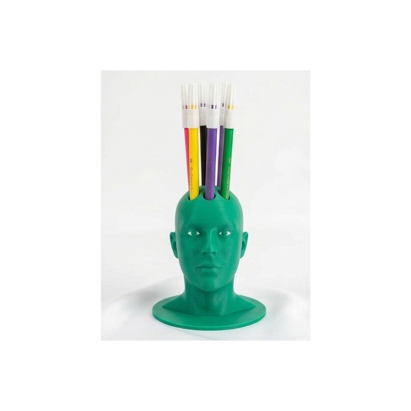 DeskLegends Sanatsal Büst Kalemlik | Dekoratif Masaüstü Organizer