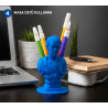 DeskLegends Roma İmparatoru Sezar Kalemlik | Dekoratif Organizer