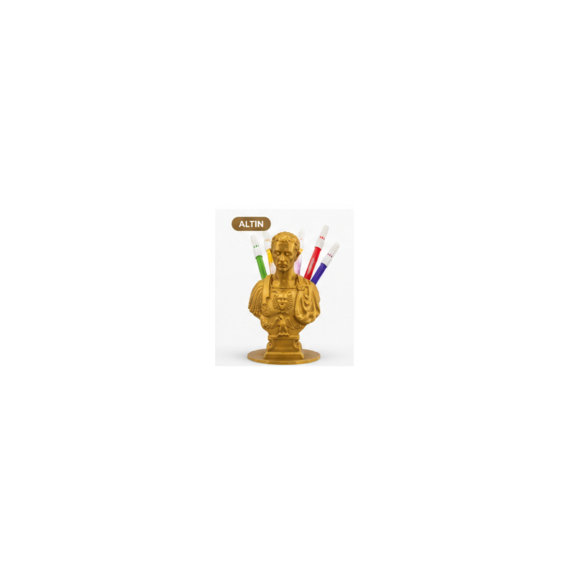 DeskLegends Roma İmparatoru Sezar Kalemlik | Dekoratif Organizer